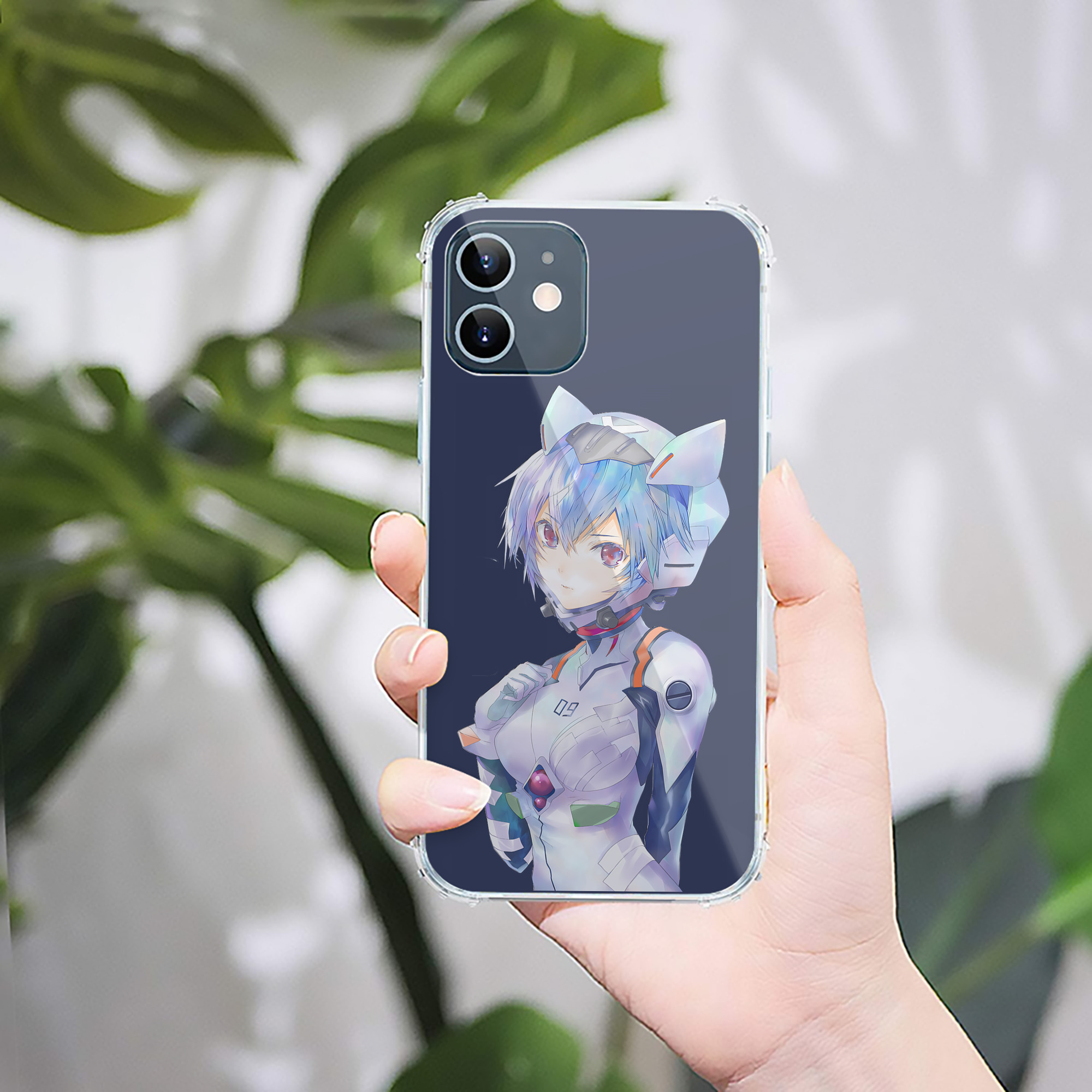 （画像用） EVA 新世紀エヴァンゲリオン 【iPhone 12シリーズ対応】透明スマホケース（クリアソフトケース）